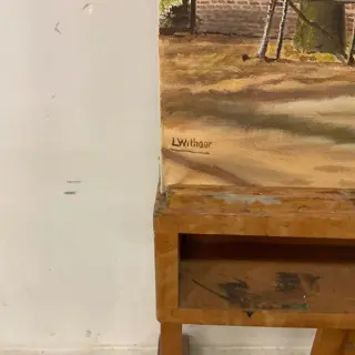 Reint Withaar (1928-2015) - Huis in het bos