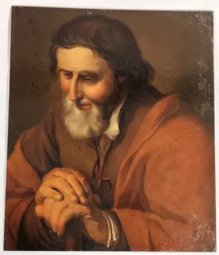 Europäische Schule (XVII) - Portrait eines Mannes