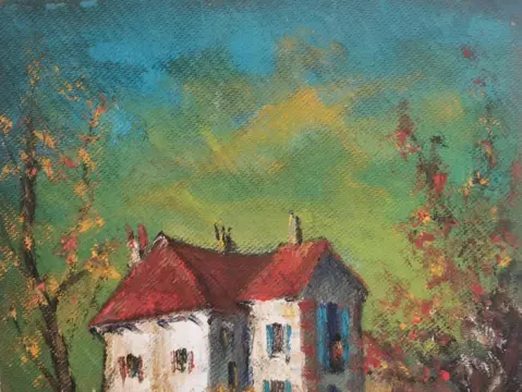 Jean Buffa (1916-2000) - Promenade dans la campagne