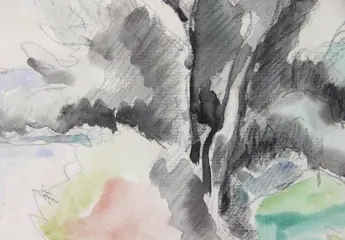 René Sautin (1881-1968) - L’arbre près de la Seine