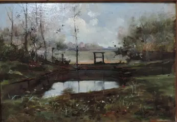 Mario Viani D'Ovrano (1862-1922) - Paesaggio