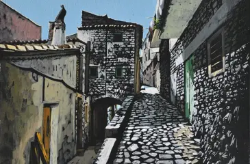 Giuseppe Gallà (1935) - Paesaggio