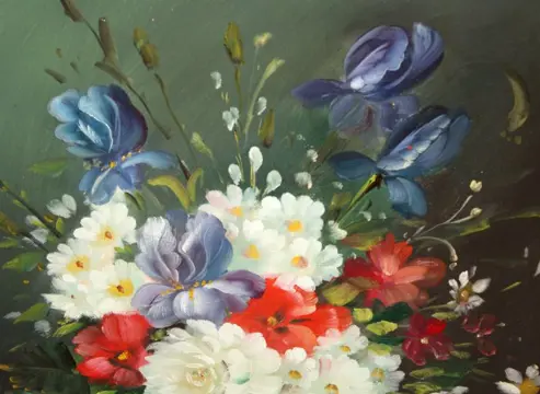 Escuela continental (XX) - Florero