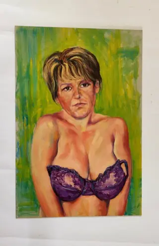 François de Vos (1955-2019) - Impressionistisch vrouwelijk naakt