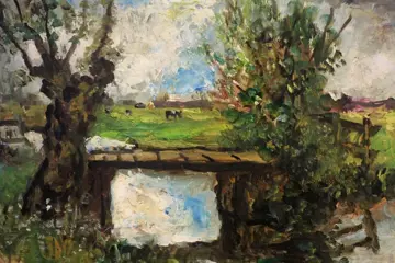 Joop Joosten (1898-1980) - Koeien in de wei