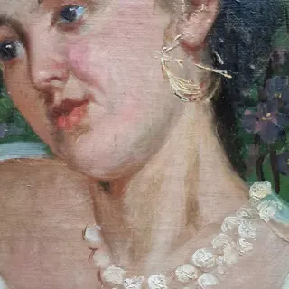 Arturo Stagliano (1870-1936) - Ritratto di donna