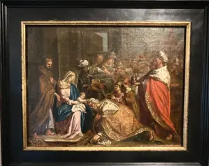 Vlaamse school (XVIII) - De aanbidding der koningen