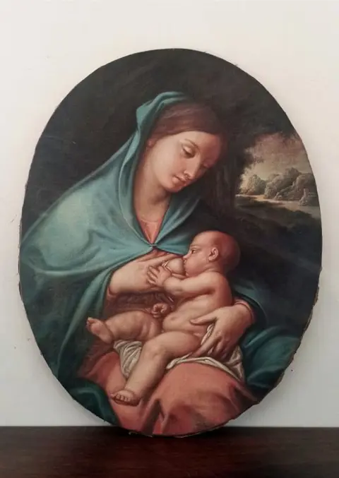 Scuola italiana (XVIII) - Madonna con bambino