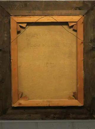 P van der Regt (1877-1960) - Botter in de winter