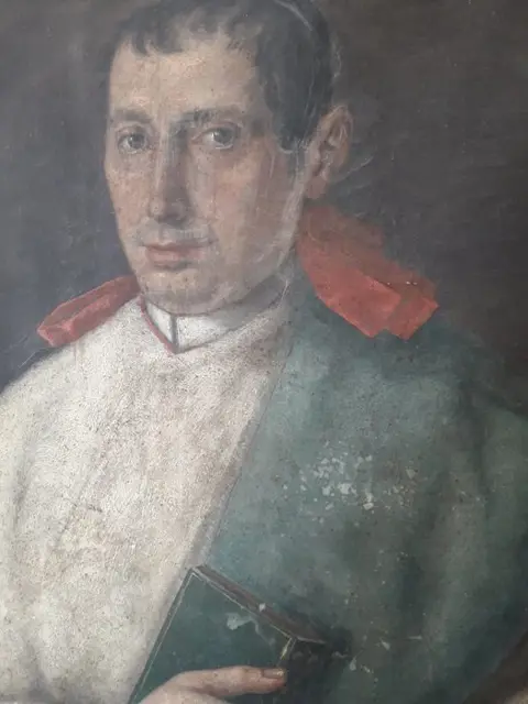 Scuola italiana (XIX) - L'avo cardinale