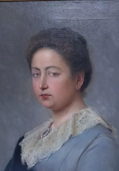 Gaetano Esposito (1858-1911) - Ritratto di nobildonna