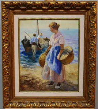 Escuela Valenciana (XX) - La Pêcheuse