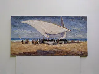 Emilio Zurrón Jimenez (1951) - La Vuelta de la Pesca, Estilo Sorolla
