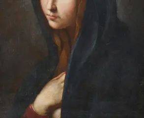 Italienische Schule (XVII) - Madonna der Schmerzen