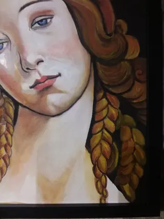 Carlo Capelli d'apres Botticelli (XXI) - Venere pudica, particolare