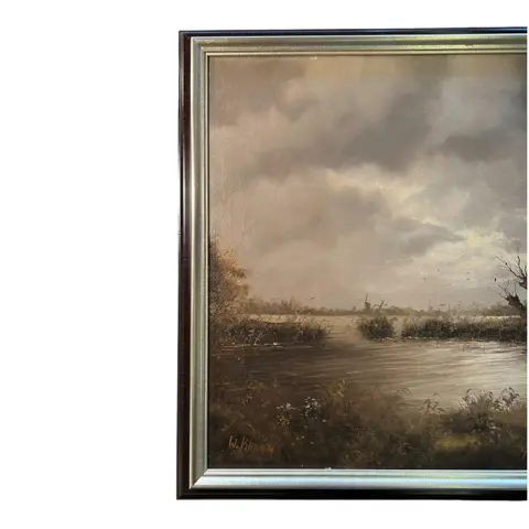 Willem Kroon (1946-) - Landschap