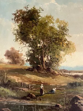 Scuola italiana (XX) - Paesaggio