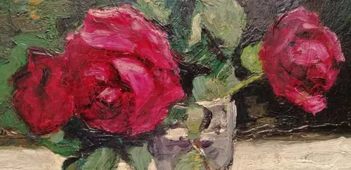 Hendrik Johannes Slijper (1922-2007) - Still Life with Roses