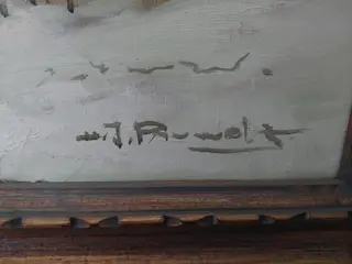 H.J Pauwels (1903-1983) - Boerderij winterlanschap