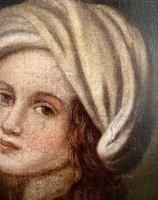 Seguace di Guido Reni, (seconda metà XVIII) - Ritratto di Beatrice Cenci