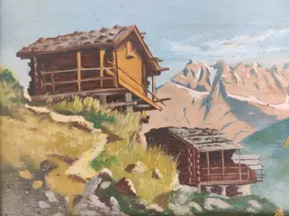 Schneeberger XXe - Paysage Alpin