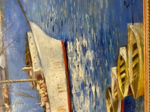 École Basque (XX) - Un de ces beaux Voiliers