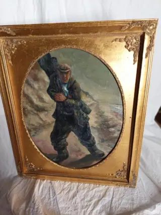 Hollandse school (XX) - Strand jutter