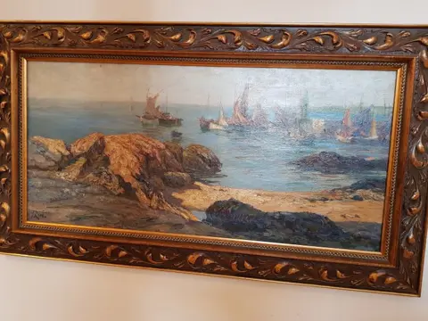 Jacobus Abraham Zon (1872-1932) - Haven van Concarneau