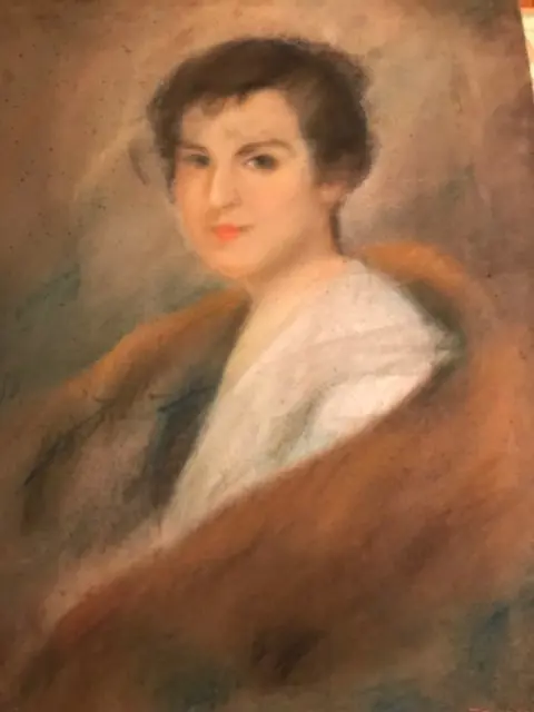 Karl Truppe (1887-1959) - Pastell-Damen Portrait