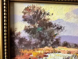 Mario Smeraglia (1950 - ) - Bosquet près du ruisseau