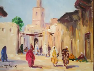 Retaux Bruno1947 - PlaceàMarrakech