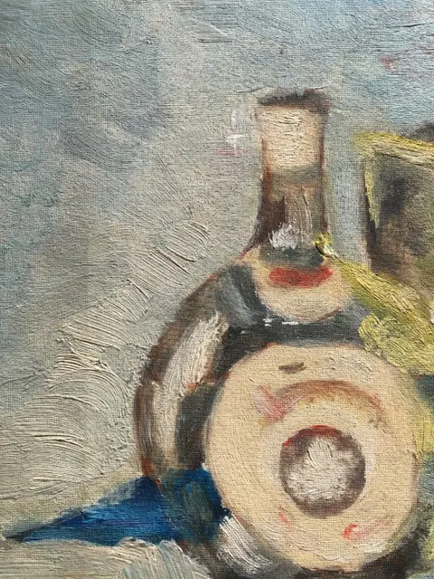 Spanish school (XX) - bodegón abstracto