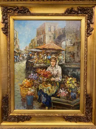 Eniko Esposito (1942-2009) - La fioraia