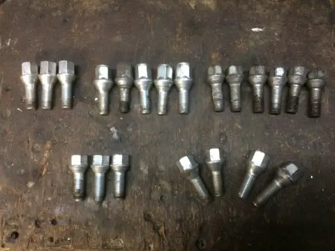 Universele wielbouten M12 x 1,5 mm