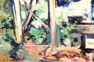 Joan Serra Melgosa (1899-1970) - Patio blanco