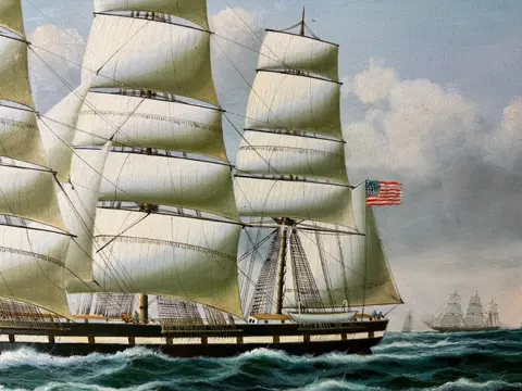 Bobby Wilson (1956-) - Les trois mats