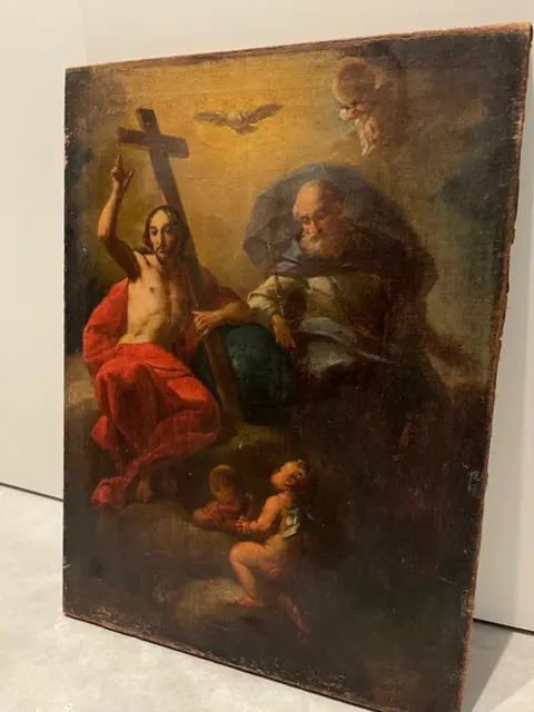 Italian school (XVII) - The Holy Trinity