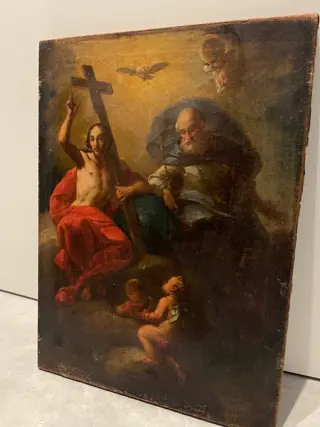 Italian school (XVII) - The Holy Trinity