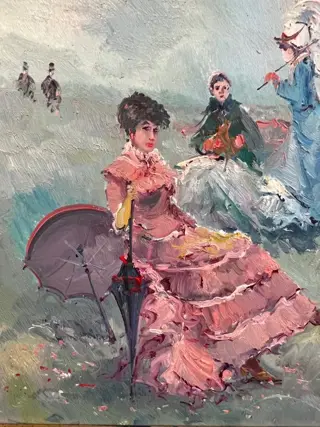 Juan Soler (1951) - Dammes à Le Jetee de Versailles