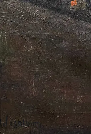 German School (XIX-XX) - Une Lanterne qui Étincelle