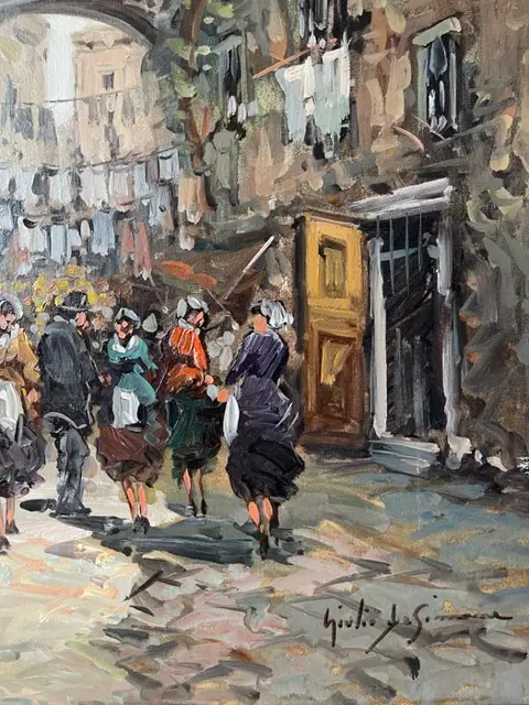 Giulio de Simone (1936) - Strada di Napoli