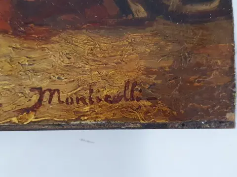 Naar Adolphe Monticelli (1834-1886) - Assemblée près d'une fontaine