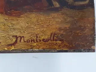 Naar Adolphe Monticelli (1834-1886) - Assemblée près d'une fontaine