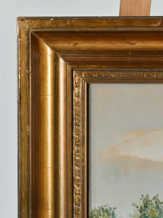 Bart Peizel (1887-1974) - Huizen naast de vaart