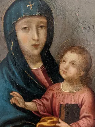 European School (XVII) - Madonna mit Kind