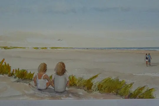 Franklin Meijer(1945) - Strand - Uitkijk