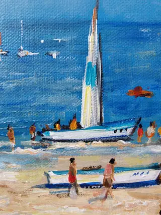 DENIS Pascal dit ROY - Ile d'Oléron. Jour de plage.