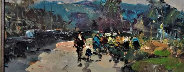 Biagio Mercadante (1892-1971) - Paesaggio