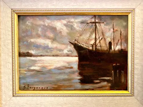 Giovanni Borgonovo (1881-1975) - Marina (NO RESERVE)