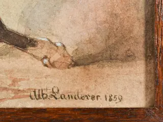 Albert Landerer (1816-1893) - Bruiloftsprocessie